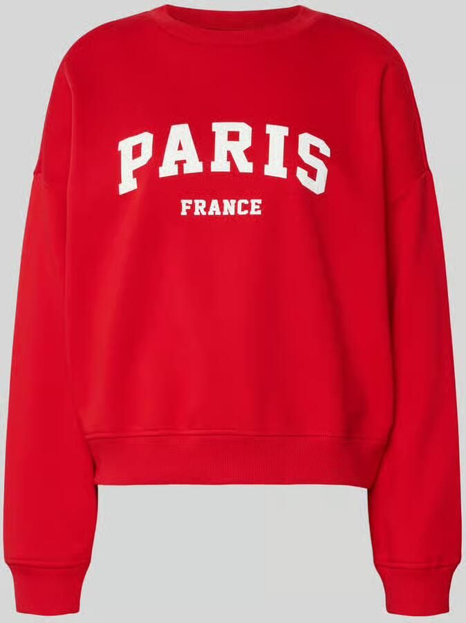 Only Oversized sweatshirt van katoenmix model 'SWEAT LIFE' - Foto 2