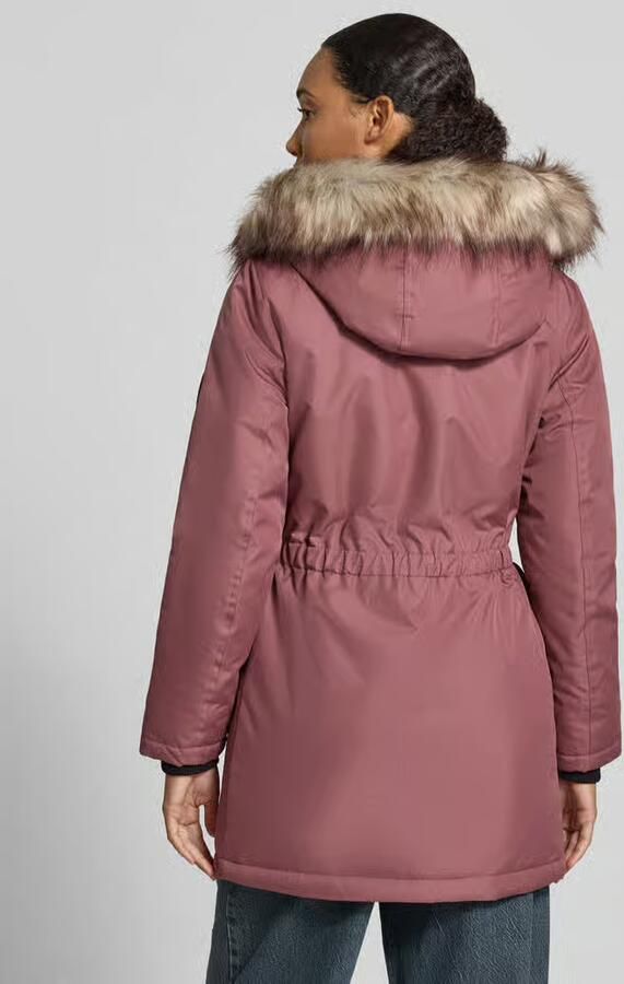 Only Getailleerde parka met imitatiebont model 'IRIS' - Foto 5