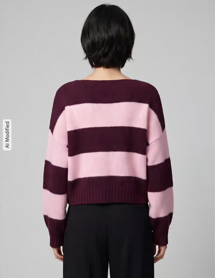 Only Pullover met boothals - Foto 3