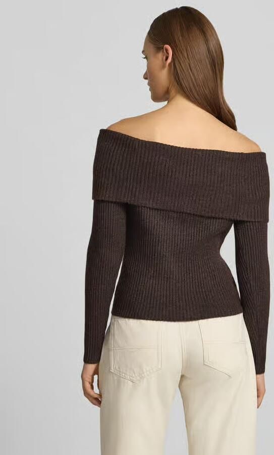 Only Katia Off Shoulder Trui Dames - Foto 3