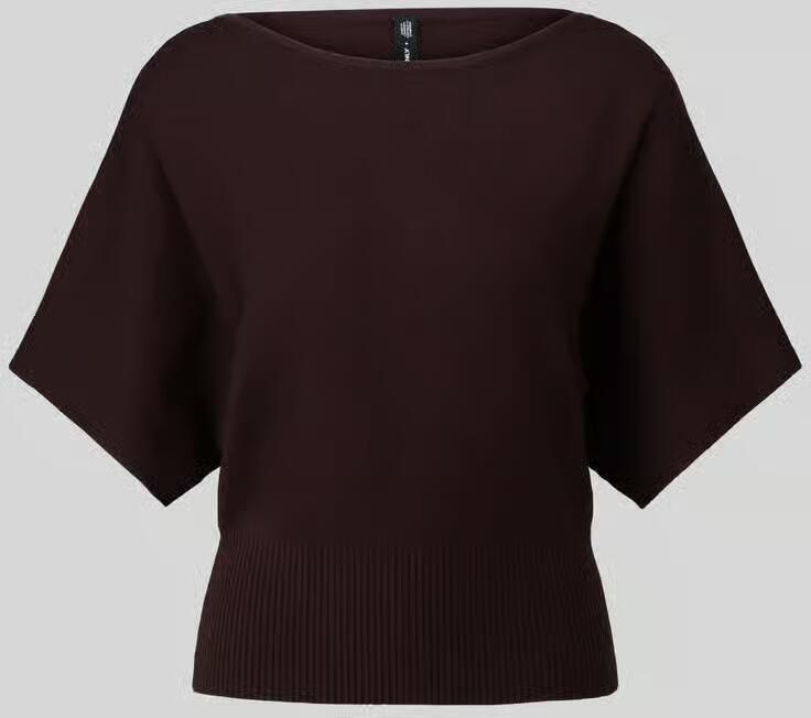 Only Pullover met geribde boord