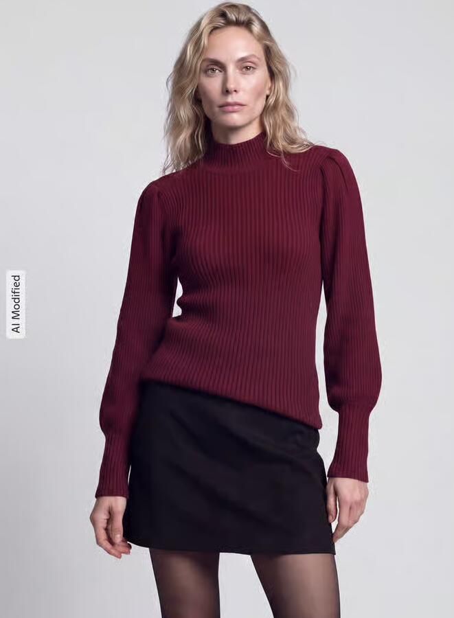 Only Pullover met pofmouwen model 'ONLKATIA' - Foto 3