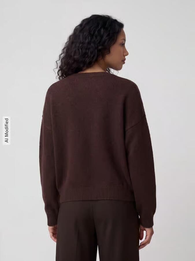 Only Pullover met tijgermotief-intarsia - Foto 2