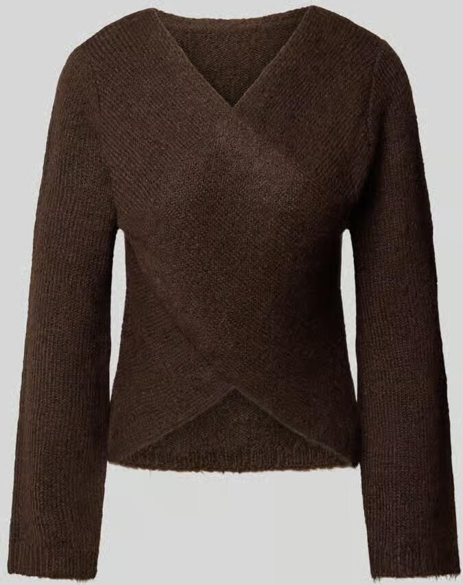 Only Pullover met wikkellook model 'ONLMAGGIE'