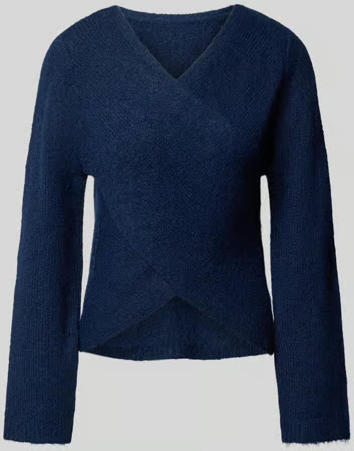 Only Pullover met wikkellook model 'ONLMAGGIE'