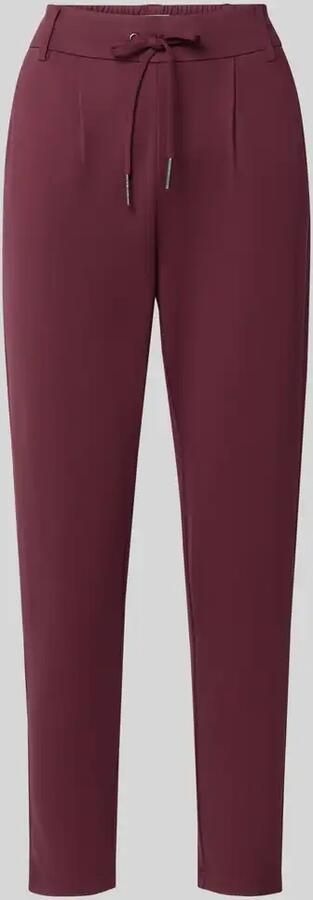 Only Regular fit trainingsbroek van viscosemix model 'POPTRASH' - Foto 4