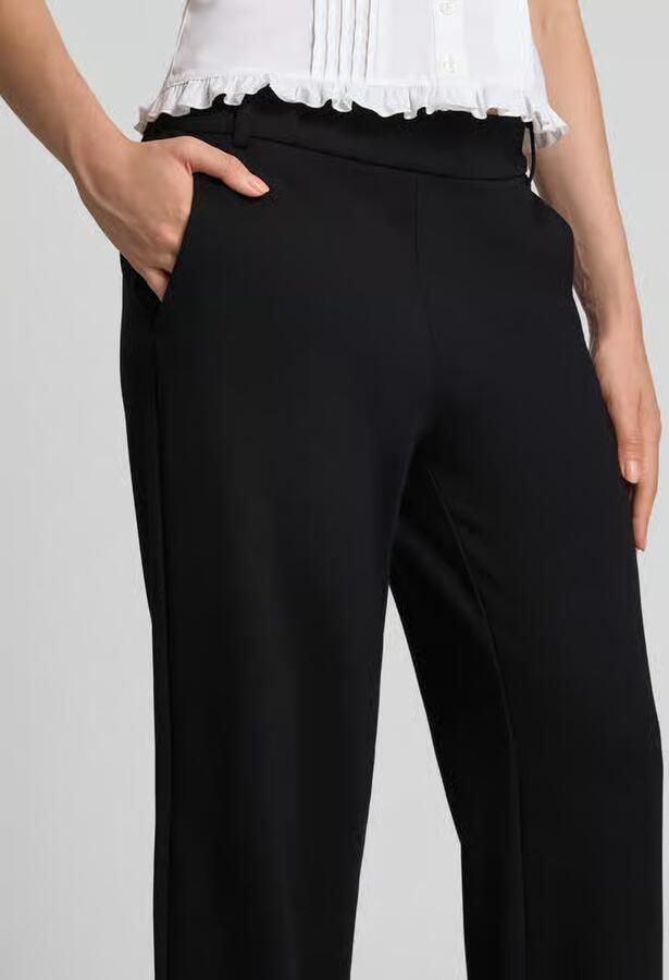 Only Straight leg pantalon met brede tailleband model 'POPTRASH' - Foto 8