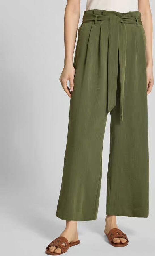 Only Regular fit broek met taille in paperbagstijl model 'MARSA' - Foto 4