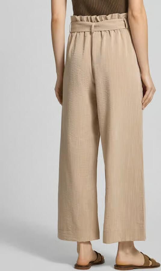 Only Regular fit broek met taille in paperbagstijl model 'MARSA' - Foto 8