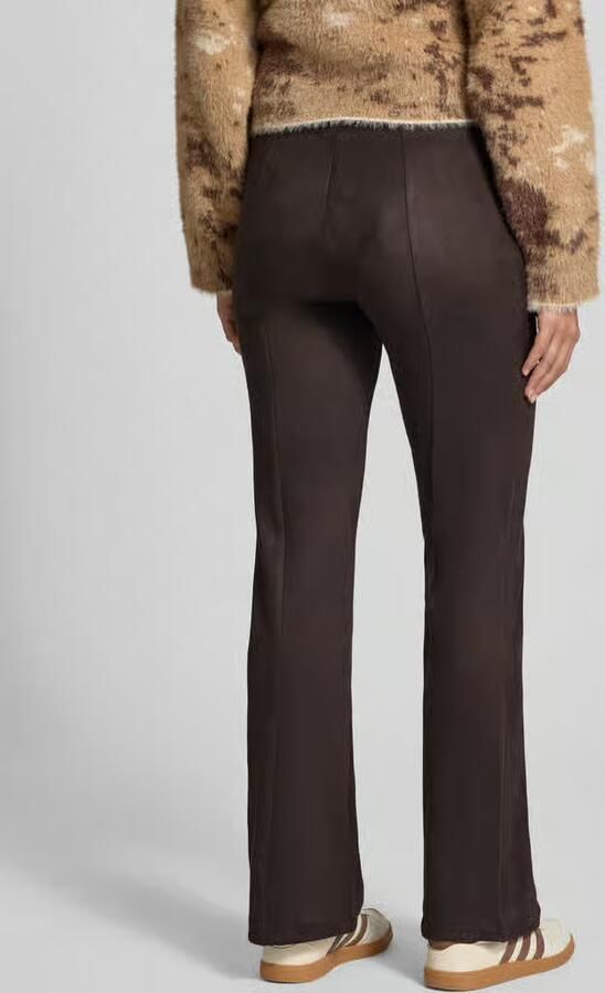 Only Regular fit bell bottom met vaste persplooien model 'ABENA' - Foto 6