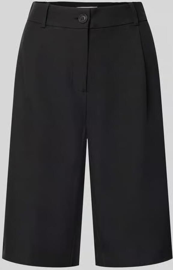 Only regular fit bermuda s met bandplooi model 'LINDA' - Foto 2