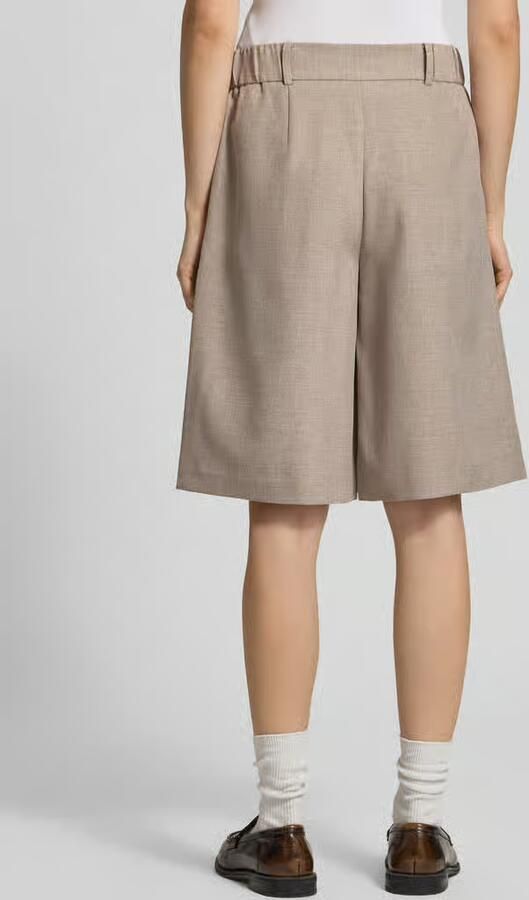 Only regular fit bermuda s met bandplooi model 'LINDA' - Foto 6