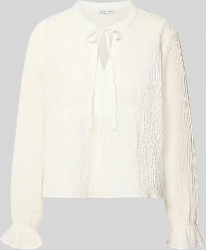 Only Regular fit blouse met lange mouwen en intarsia model 'VICKY LIFE'