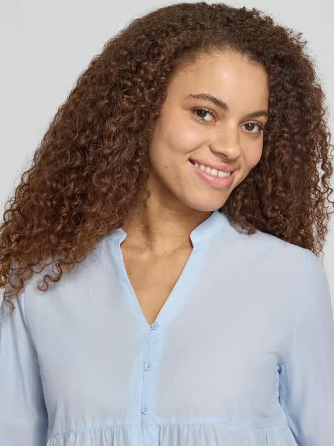 Only regular fit blouse van puur katoen model 'DEWINA'