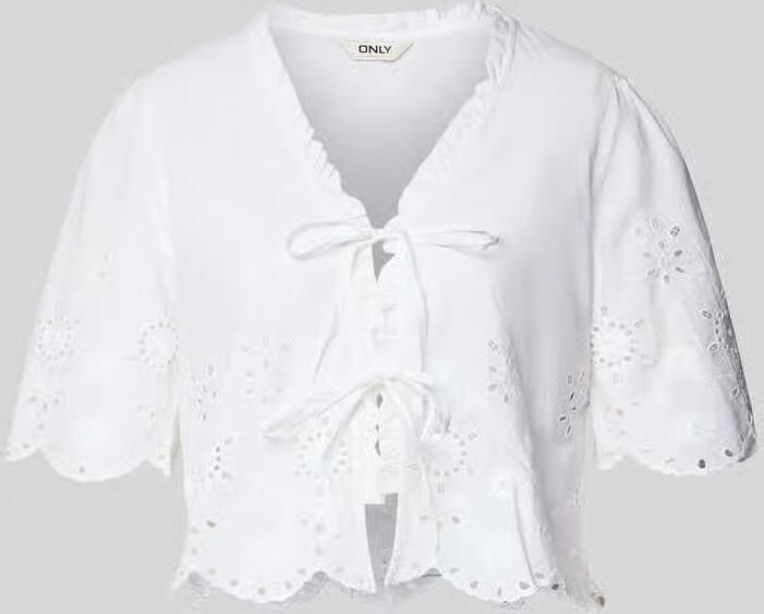 Only regular fit blouse van puur katoen model 'MIFFY' - Foto 5