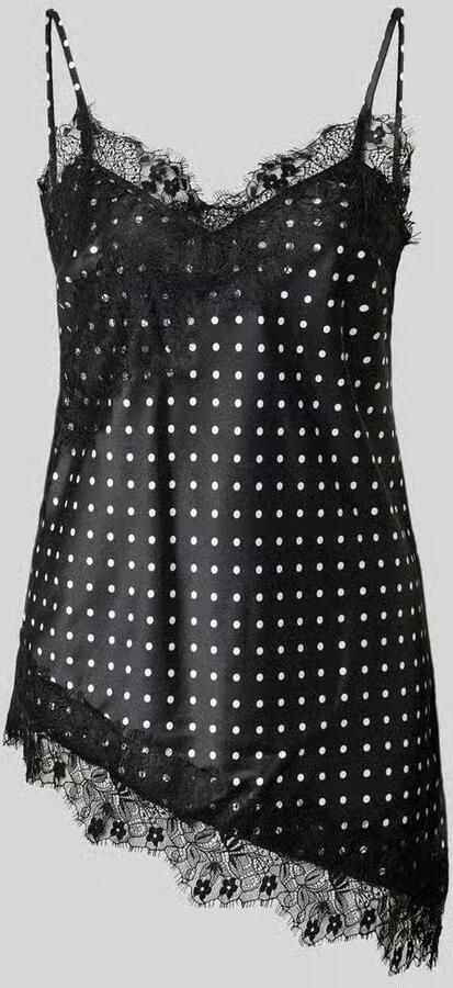 Only Regular fit blousetop met kant model 'INDONA' - Foto 4