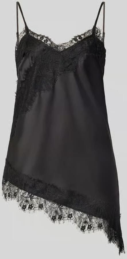 Only Regular fit blousetop met kant model 'INDONA' - Foto 3