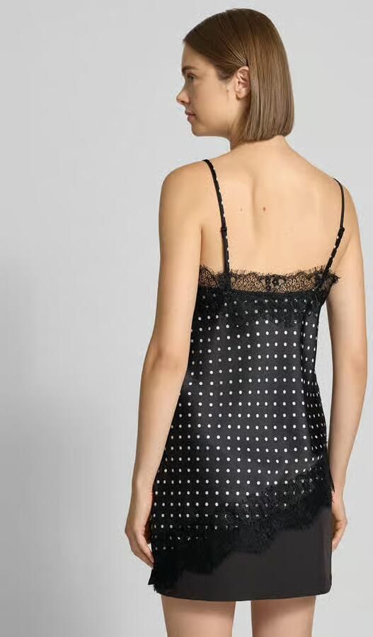 Only Regular fit blousetop met kant model 'INDONA' - Foto 4