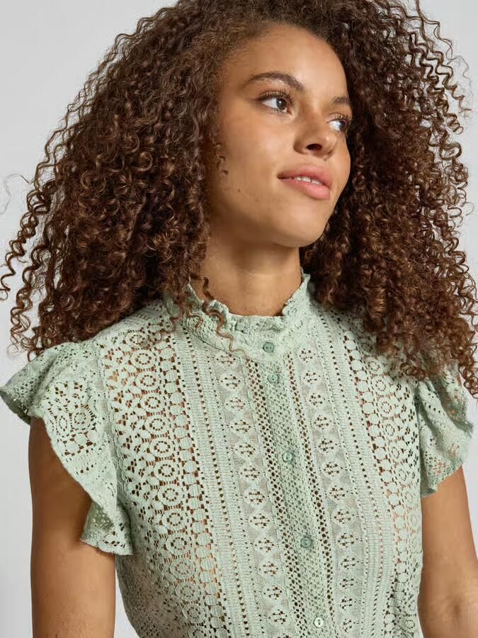 Only Regular fit blousetop van kant model 'GABINA'