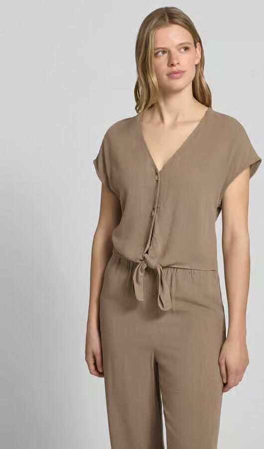 Only regular fit blousetop van mix van viscose en linnen model 'SIESTA' - Foto 7