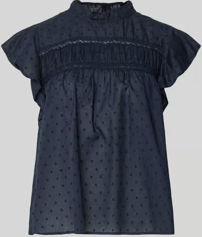 Only regular fit blousetop van puur katoen model 'KATTI'