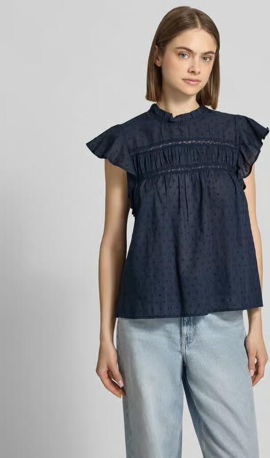 Only regular fit blousetop van puur katoen model 'KATTI' - Foto 7
