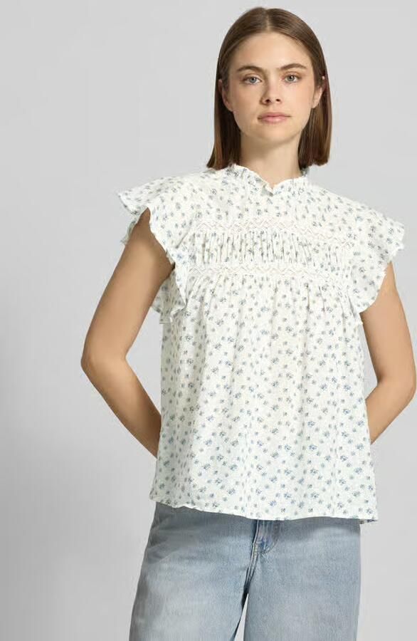 Only regular fit blousetop van puur katoen model 'KATTI' - Foto 2