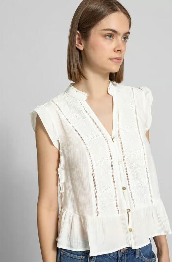 Only regular fit blousetop van viscosemix model 'HENNY' - Foto 3