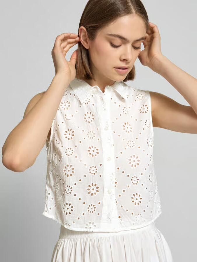 Only regular fit blousetop zonder mouwen model 'ALITHEA'