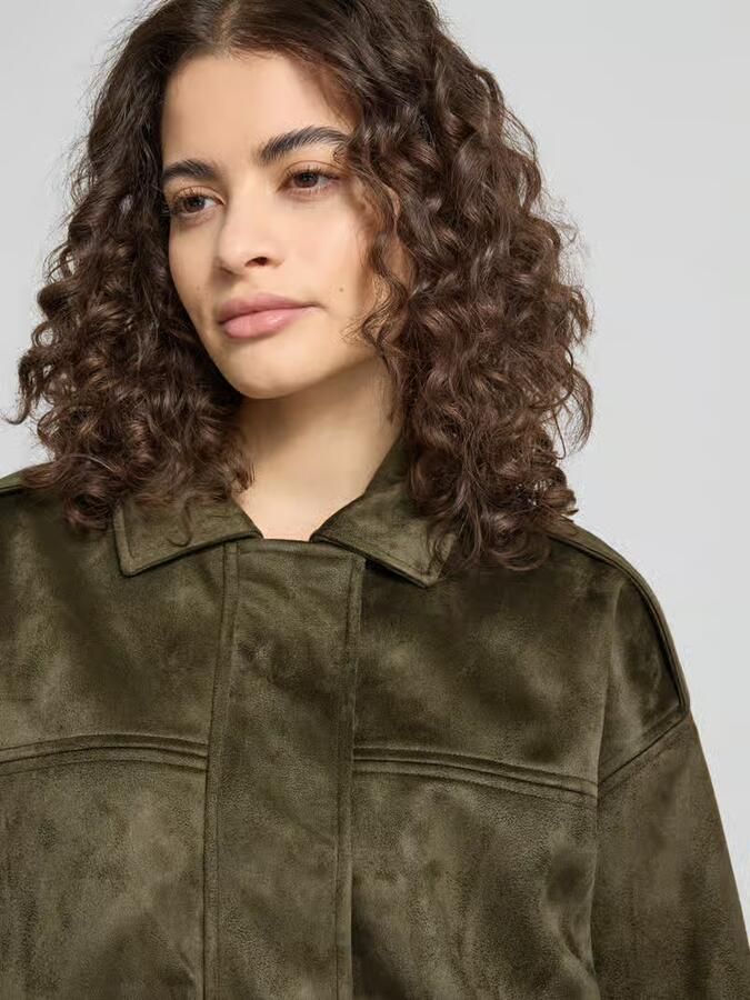 Only regular fit blouson in suèdelook model 'AMBER'