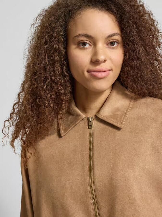 Only regular fit blouson met platte kraag model 'EVA'