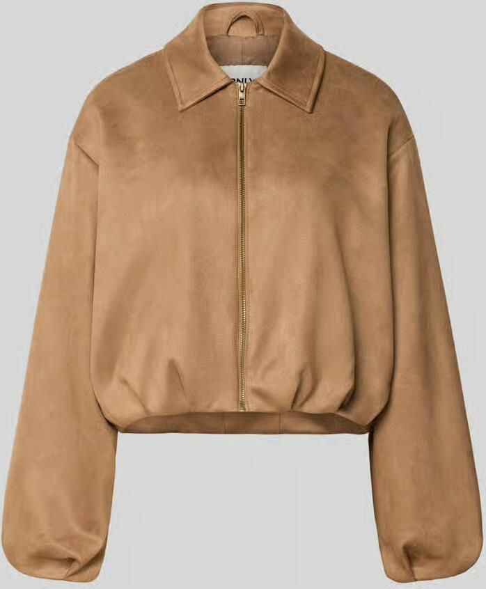 Only regular fit blouson met platte kraag model 'EVA' - Foto 2