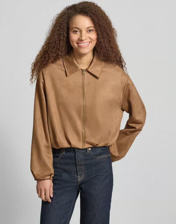 Only regular fit blouson met platte kraag model 'EVA' - Foto 2