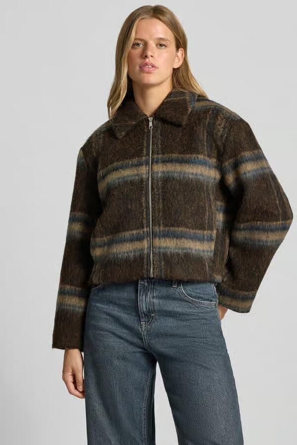 Only Regular fit blouson met platte kraag model 'KATE' - Foto 2
