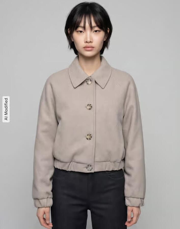 Only Regular fit blouson met raglanmouwen model 'NANCY'