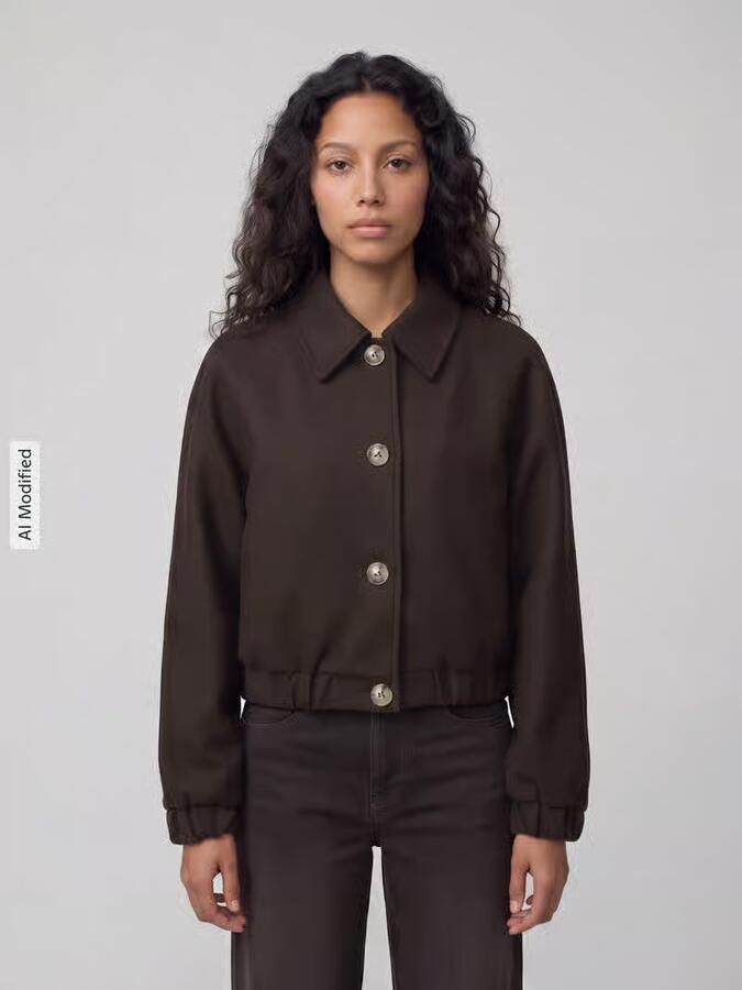 Only Regular fit blouson met raglanmouwen model 'NANCY' - Foto 3