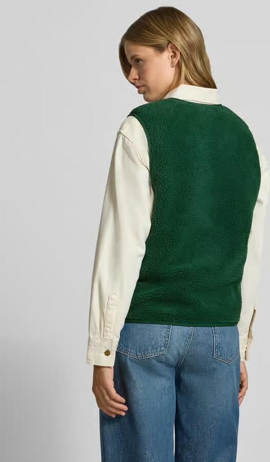 Only regular fit bodywarmer in teddystof model 'BABY' - Foto 3