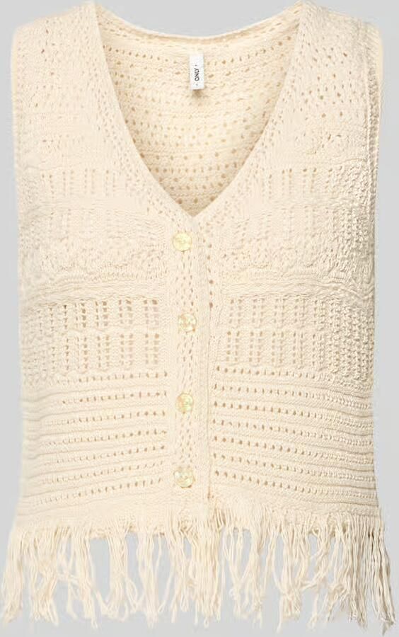 Only regular fit bodywarmer van katoenmix model 'ALIX' - Foto 4