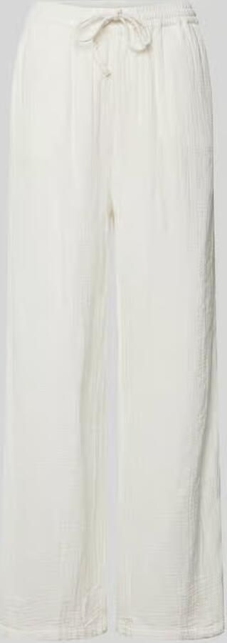Only Regular fit stoffen broek in kreuklook model 'THYRA'