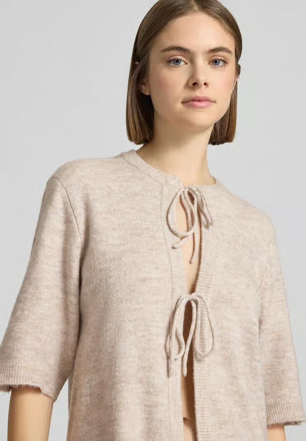 Only Regular fit cardigan met vetersluitingen model 'SIMONI' - Foto 2