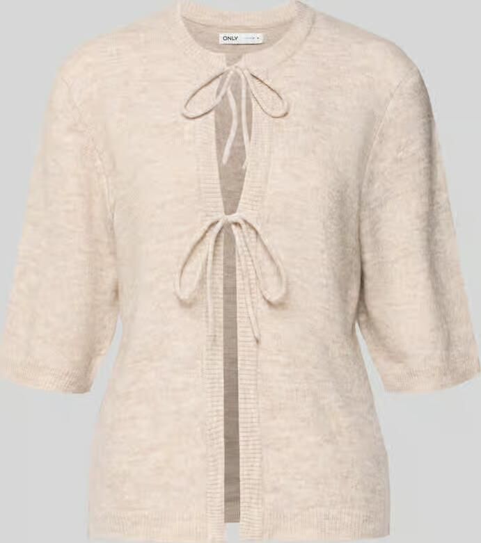 Only Regular fit cardigan met vetersluitingen model 'SIMONI'