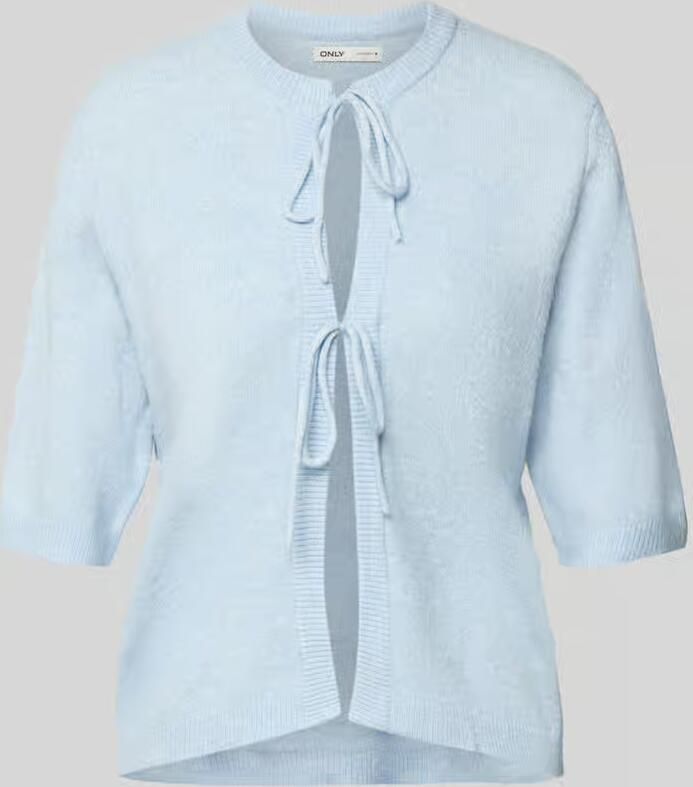 Only Regular fit cardigan met vetersluitingen model 'SIMONI'