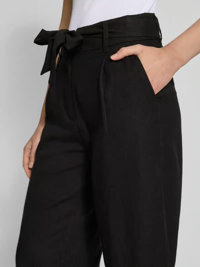 Only Regular fit culotte met strikceintuur model 'CARO'