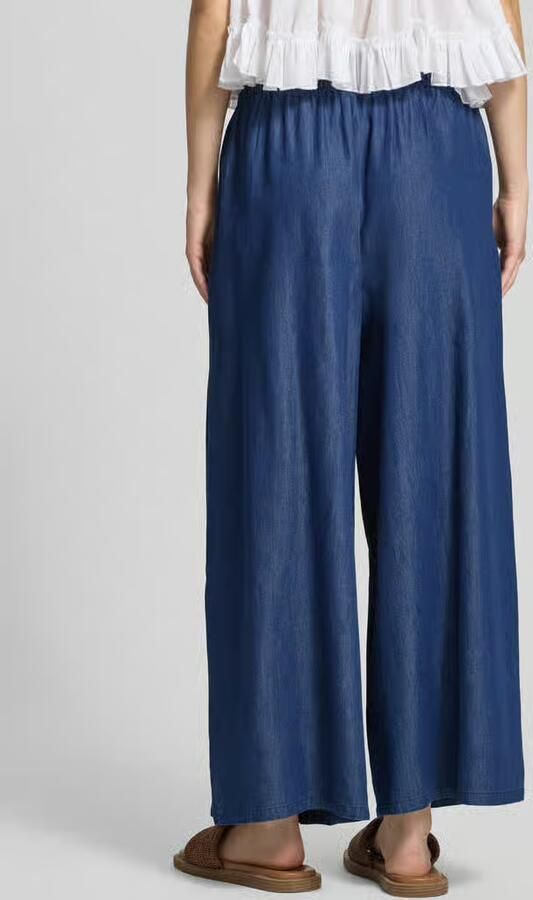 Only regular fit culotte van mix van katoen en lyocell model 'BEA BEAD' - Foto 3