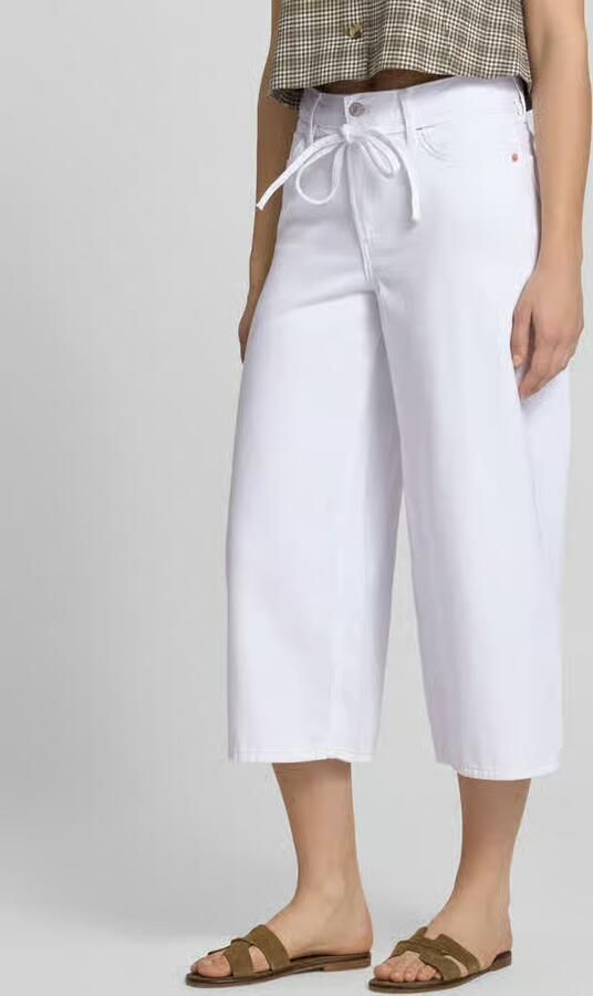 Only regular fit culotte van puur katoen model 'GIANNA' - Foto 3