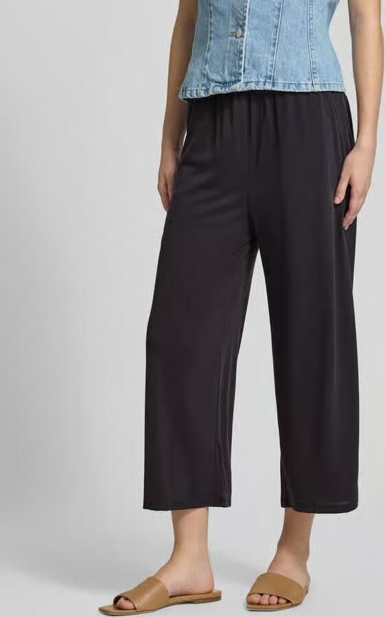 Only regular fit culotte van viscosemix model 'HANNAH' - Foto 2