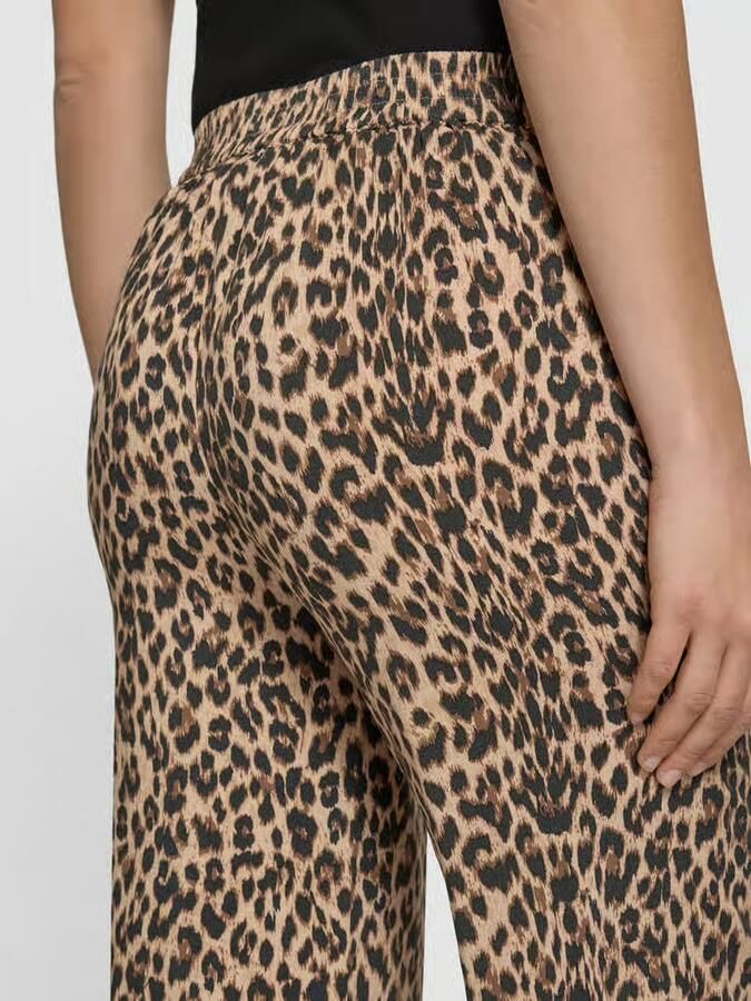 Only regular fit culotte van zuivere viscose model 'NOVA'