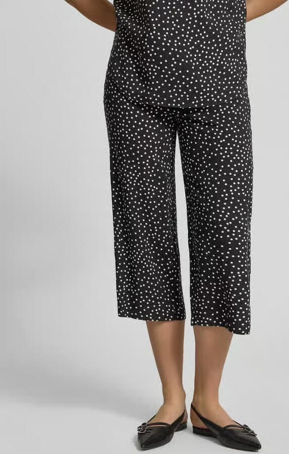 Only regular fit culotte van zuivere viscose model 'NOVA' - Foto 2