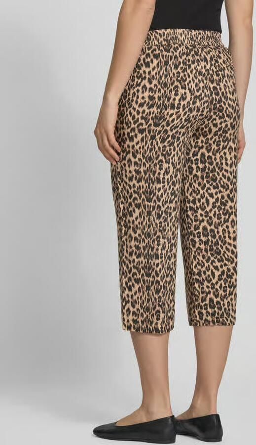 Only regular fit culotte van zuivere viscose model 'NOVA' - Foto 3