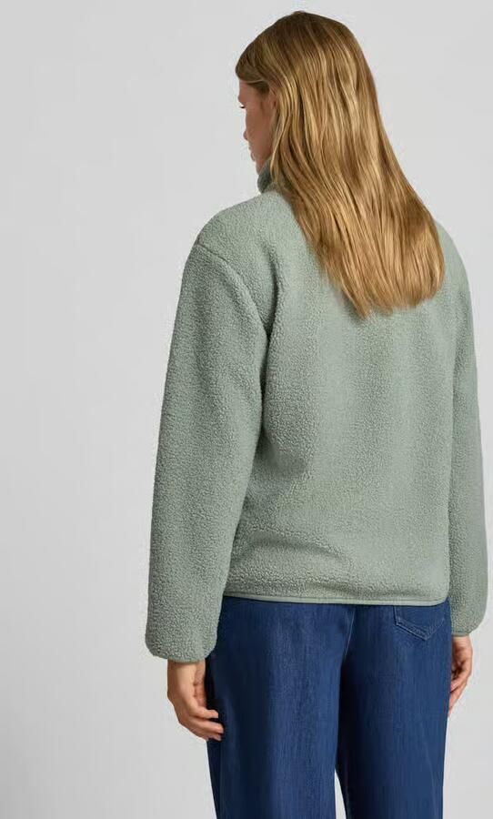Only Regular fit fleecejack met ritssluiting model 'EVA' - Foto 6